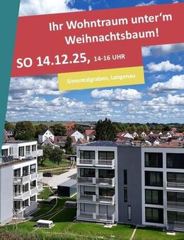 2-ZIMMER ETW MIT GARTENANTEIL - "WOHNEN IM PARK" IN LANGENAU - D03 - Langenau