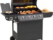 El Fuego Gasgrill Columbus 4+1, BxTxH: 130x58,5x107,5 cm