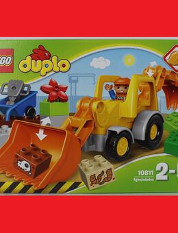 Neu LEGO 10811 Duplo Baggerlader Baustelle Fahrzeug Schaufelbagger Bauarbeiter ungeöffnet OVP - Gaggenau