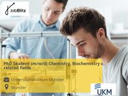 PhD Student (m/w/d) Chemistry, Biochemistry or related fields - Münster