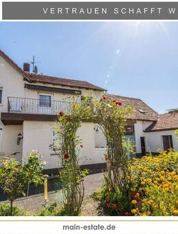 Traumhaus für Liebhaber mit Visionen - Ein-/ Zweifamilienhaus mit Garten und Scheune - Darmstadt