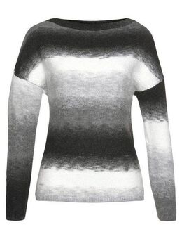 Vivance Strickpullover aus Farbverlaufgarn, U-Boot Ausschnitt, kuscheliger Strickpullover