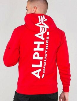 Alpha Industries Kapuzensweatshirt BACK PRINT HOODY