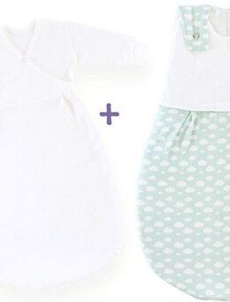 Träumeland Babyschlafsack Set Wolke mint (Packung, 3 tlg., 3er-Pack)