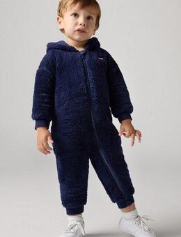 Levi's® Kids Overall LVN BEAR SHERPA COVERALL aus kuscheligem Teddyplüsch
