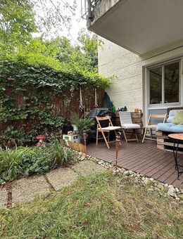 Grüne Stadtoase in Bestlage von Obersendling: 2-Zimmer-Gartenwohnung mit Terrasse und Nähe zur Isar - München