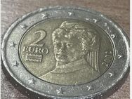 Seltene 2-Euro-Münze mit Prägefehler, Jahr 2002 - Bad Tölz Zentrum