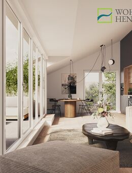 Wohnen am Hennigbach: großzügige 4-Zi.-DG-Neubauwohnung mit Loggia - Markt Schwaben