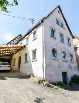 Attraktives Sanierungsobjekt in zentraler Lage – Perfekt für Handwerker! - Dörzbach