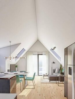 3-Zimmer Neubauwohnung im DG - KfW 40 - Bezug Herbst 2025 - Whg. Nr. 8 - Freiburg (Breisgau)