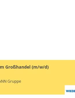 Verkäufer im Großhandel (m/w/d) - Berlin