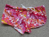 2 Lahua Beachwear Badehosen Swim Trunks Floral Blumen bunt multicolor blau pink grün rosa weiß Größe L - Niddatal
