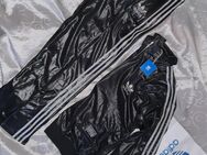 Adidas Firebird Chile 62 Anzug Suit Jacke Hose Leder Glanz Silber Tracksuit - Hamburg