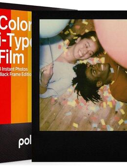 Polaroid Sofortbildfilm i-Type Color Film Black Frame 8x, 8