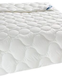 Beco Kunstfaserbettdecke EcoWell Bettdecken für Sommer und Winter, Decke, Füllung: Polyester, Bezug: Bio-Baumwolle oder Microfaser-Feinbatist uni, samtweich, Bettdecke 135x200 cm, 155x220 cm und weitere Größen, blauer Engel