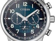 Citizen Chronograph CA4420-13L, Armbanduhr, Herrenuhr, Solar, Stoppfunktion, Lederarmband