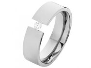 Damenring Edelstahl DE307 mit Zirkonia - Aholming
