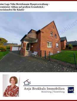 Feine Lage Nähe Bertelsmann Hauptverwaltung - provisionsfrei für Käufer - Gütersloh