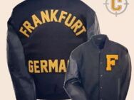 Frankfurt Germany College Jacke mit Lederärmel Gr. L-XXL Eintracht - Niederdorfelden