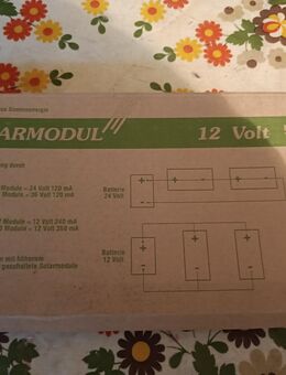 Solarzelle 12 Volt - Sprockhövel