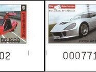 Die Briefboten: MiNr. 48 - 49, 04.01.2010, "Rennsport-Faszination Melkus", Satz, Bogennummer, postfrisch - Brandenburg (Havel)