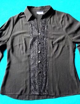 YOUR 6th SENSE Damenbluse / Blouse m. Fransenärmel „schwarz“ Gr. 40 - Andernach