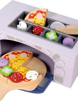 CHIC2000 Spielküche Pizzaofen, bunt Holz, aus Holz