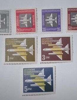 DDR 1957 Flugpostmarken komplett postfrisch - Görlitz