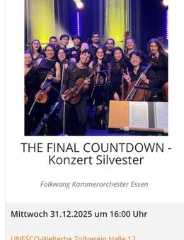 Silvester Ticket Zollverein Folkwang - Essen