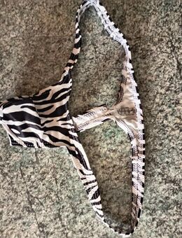 Herren Tanga Größe M schwarz weiß - Kirchanschöring