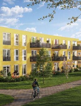 Modern wohnen: 3-Zimmer-Wohnung mit Süd-Balkon und offenem Wohn-, Koch- und Essbereich - Erding