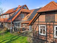 Traumhaft schönes Fachwerkhaus + großes Nebengebäude + Photovoltaikanlage + Garage + ruhige Lage - Müden (Aller)