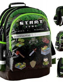 Schulranzen Rucksack Tornister Schultasche Pixel Minecraft 3 - Wuppertal