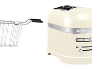 KitchenAid Toaster Artisan 5KMT2204EAC ALMOND CREAM, 2 kurze Schlitze, für 2 Scheiben, 1250 W, mit Sandwichzange