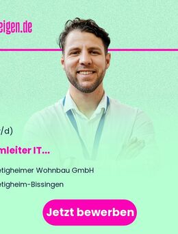 Teamleiter IT (m/w/d) - Bietigheim-Bissingen