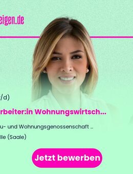Mitarbeiter:in Wohnungswirtschaft in Merseburg (m/w/d) - Merseburg