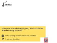 Diplom-Sozialarbeiter(in) (BA) mit staatlicher Anerkennung (m/w/d) - Frankfurt (Main) Westend-Süd