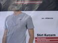 T-Shirt Henley-Shirt Gr. M mit Knöpfen Kurzarmshirt Harvey Miller NEU in 80805