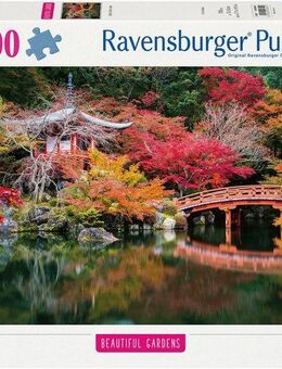 Ravensburger Puzzle Beautiful Gardens, Daigo-ji, Kyoto, Japan, 1000 Puzzleteile, Made in Germany