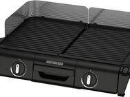 Tefal Tischgrill TG800N Family-Grill, 2400 W, Indoor- & Outdoor-Elektrogrill, 2 Grillplatten, antihaftbesch., 2400 W