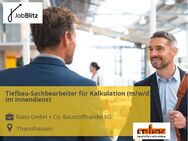 Tiefbau-Sachbearbeiter für Kalkulation (m/w/d) im Innendienst - Thannhausen