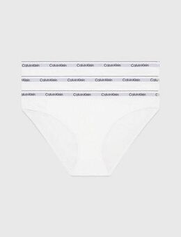 Calvin Klein Underwear Bikinislip 3 PACK BIKINI (LOW-RISE) (3-St) Low Rise mit Logobund