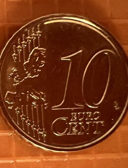 10 Cent "F" Kursmünze Deutschland von 2024 - Münster (Hessen)