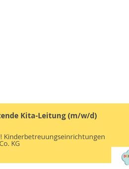 Stellvertretende Kita-Leitung (m/w/d) - München