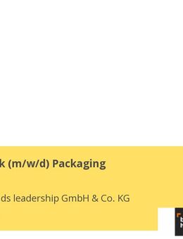 Leiter Druck w/m/d Packaging - Münster