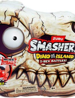 SMASHERS Spielfigur Smashers, Dino Island T-Rex Battles Mini, Lieferung erfolgt farblich sortiert