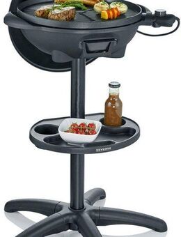 Severin Standgrill PG 8541, 2000 W, Elektrogrill mit Haube