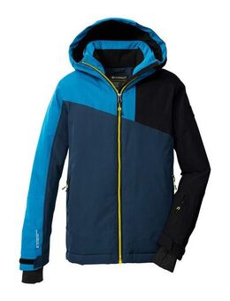 Killtec Skijacke KSW 192 BYS SKI JCKT Wind- und wasserdichte Kinder Skijacke mit verstellbarer Kapuze