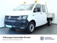 VW T6, DoKA Pritsche, Jahr 2019 - Dresden