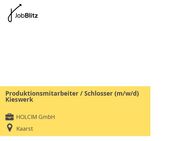 Produktionsmitarbeiter / Schlosser (m/w/d) Kieswerk - Kaarst